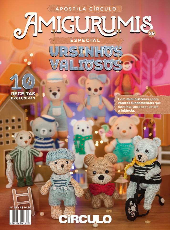 amigurumi passo a passo pdf círculo