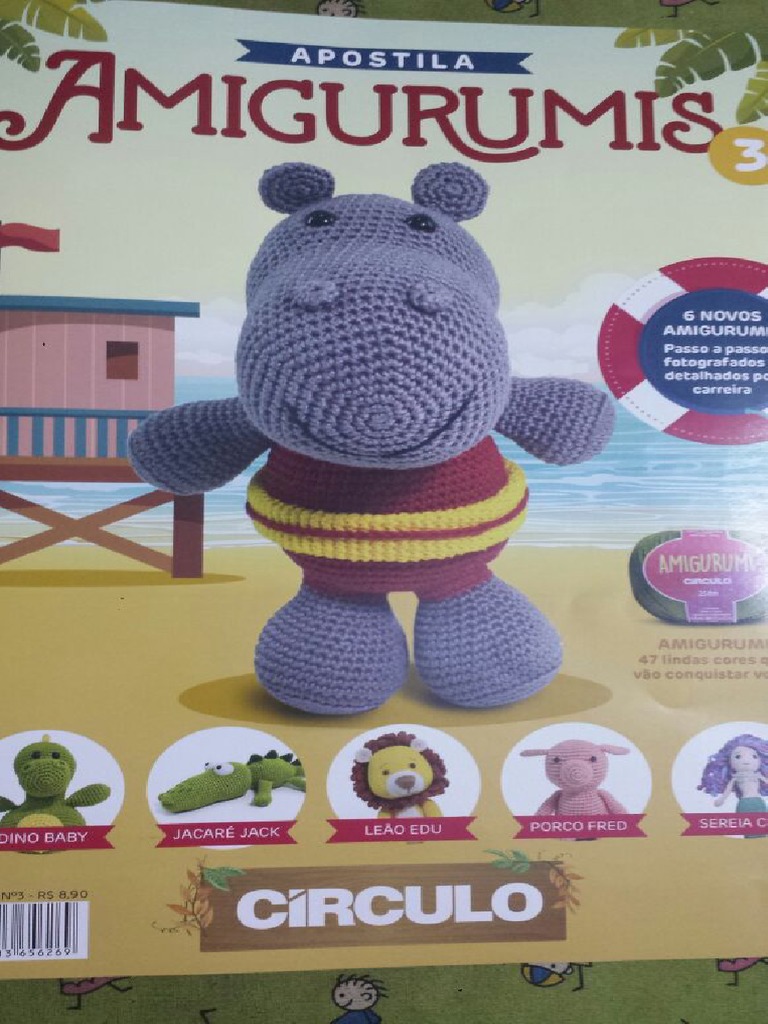 amigurumi passo a passo pdf círculo