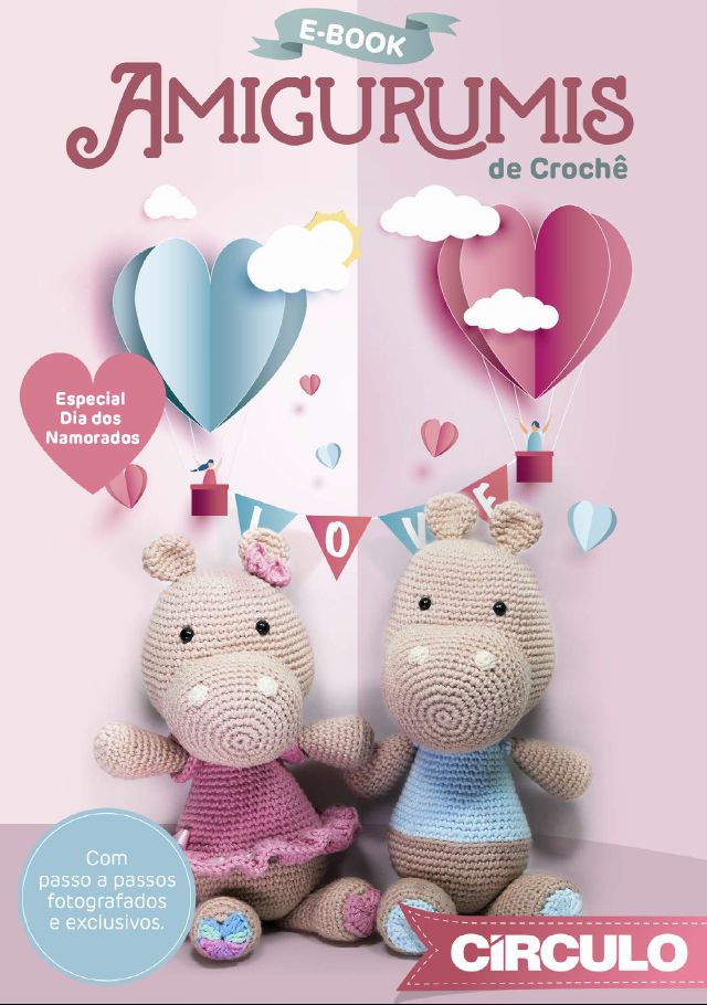 materiais gratuitos amigurumi círculo
