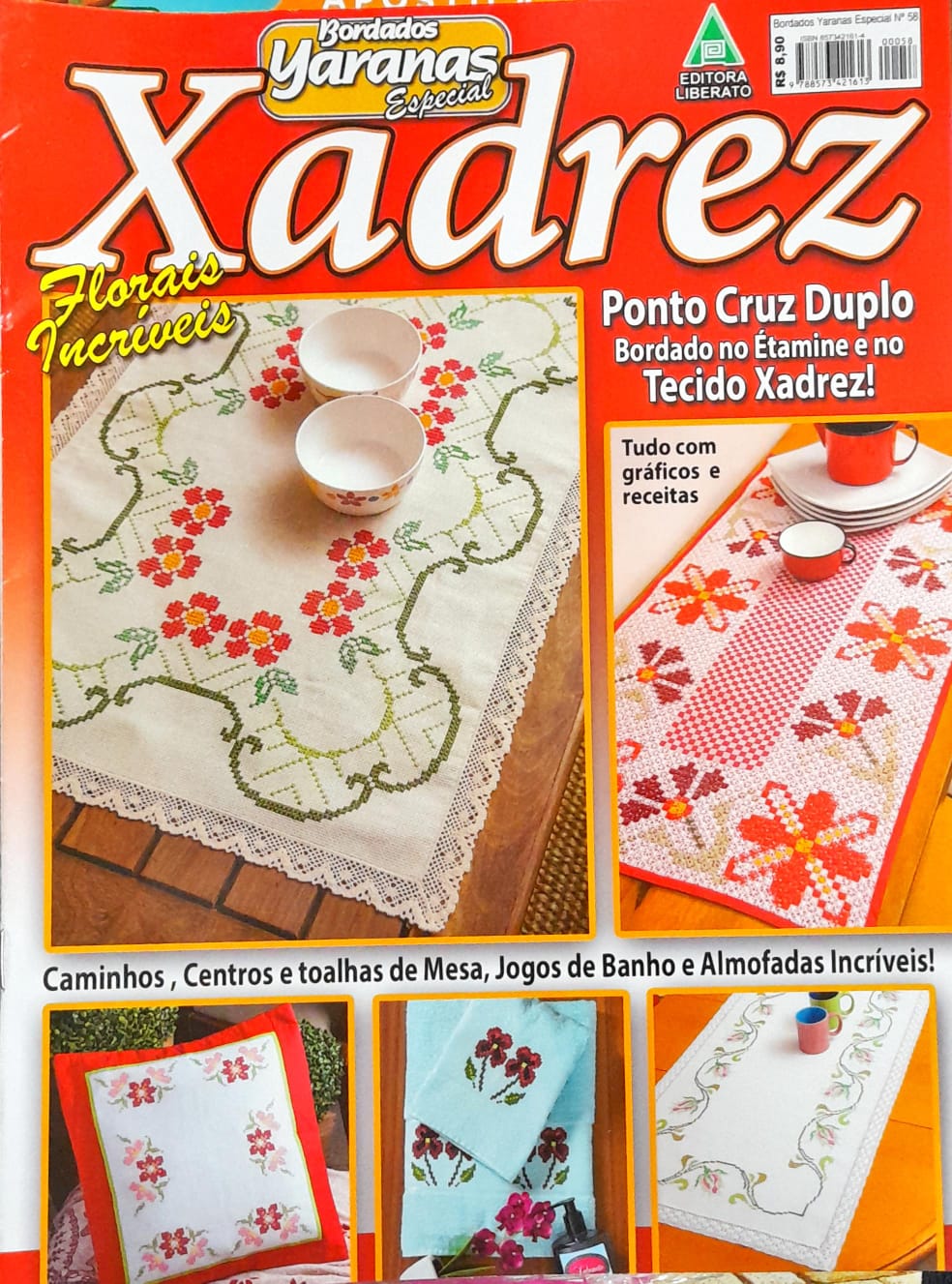 gráficos bordado xadrez grátis