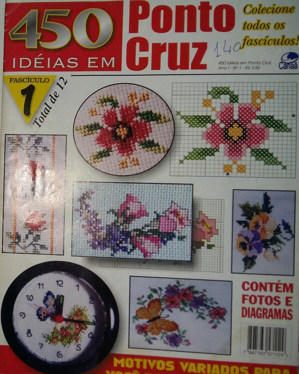 revistas ponto cruz cozinha e banho