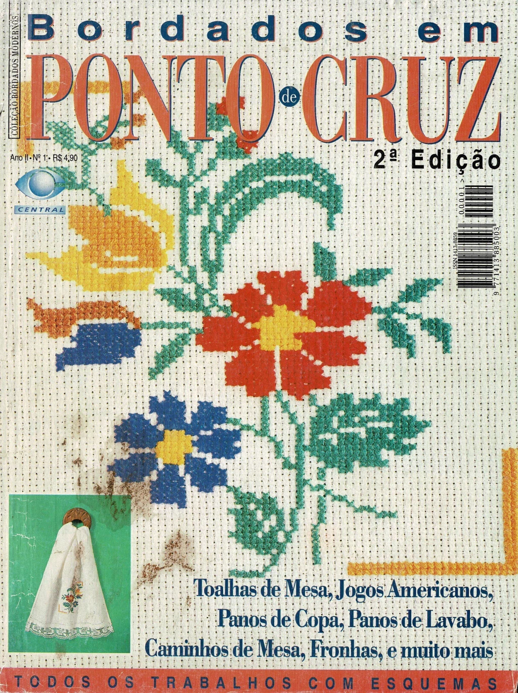 inspiração ponto cruz Pinterest
