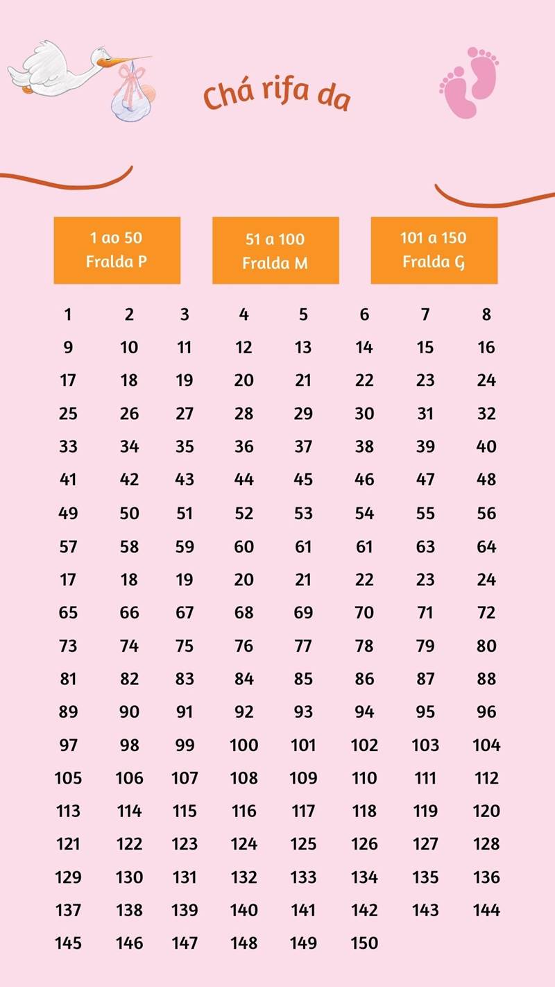 como criar rifa de aniversário online