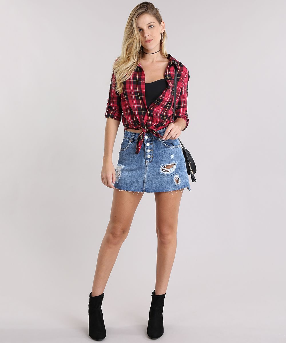 roupa caipira feminina improvisada