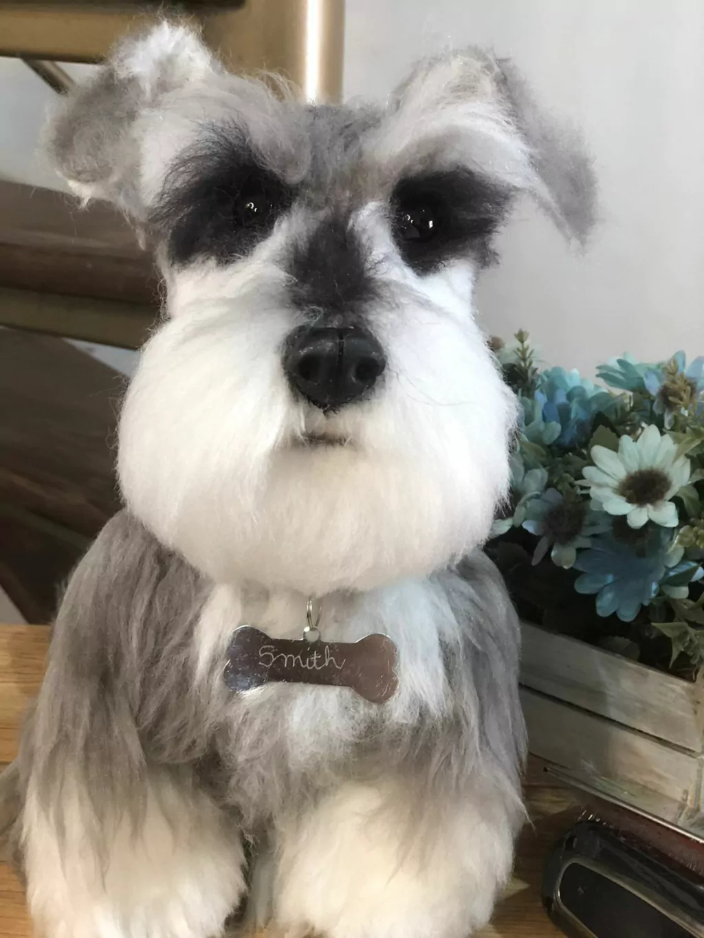 Schnauzer amigurumi receita