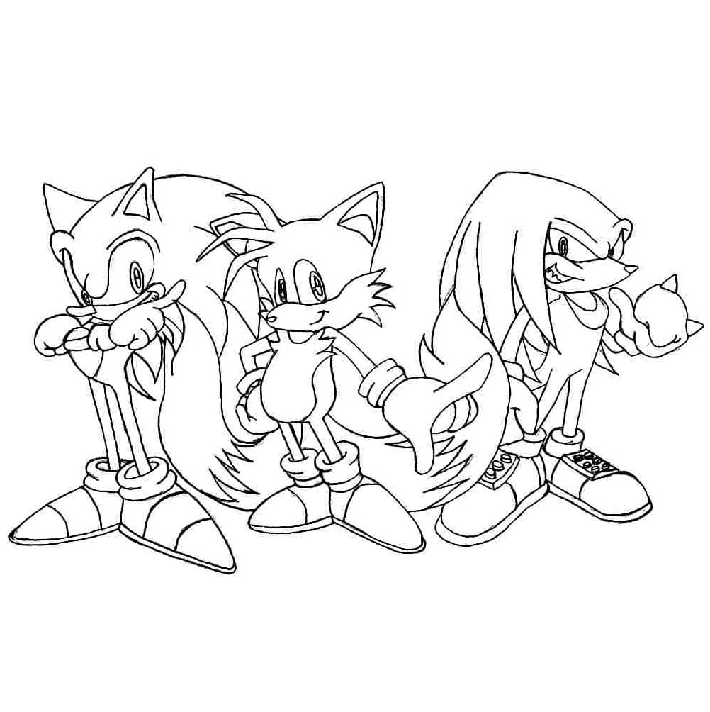 desenhos do ouriço azul para colorir
