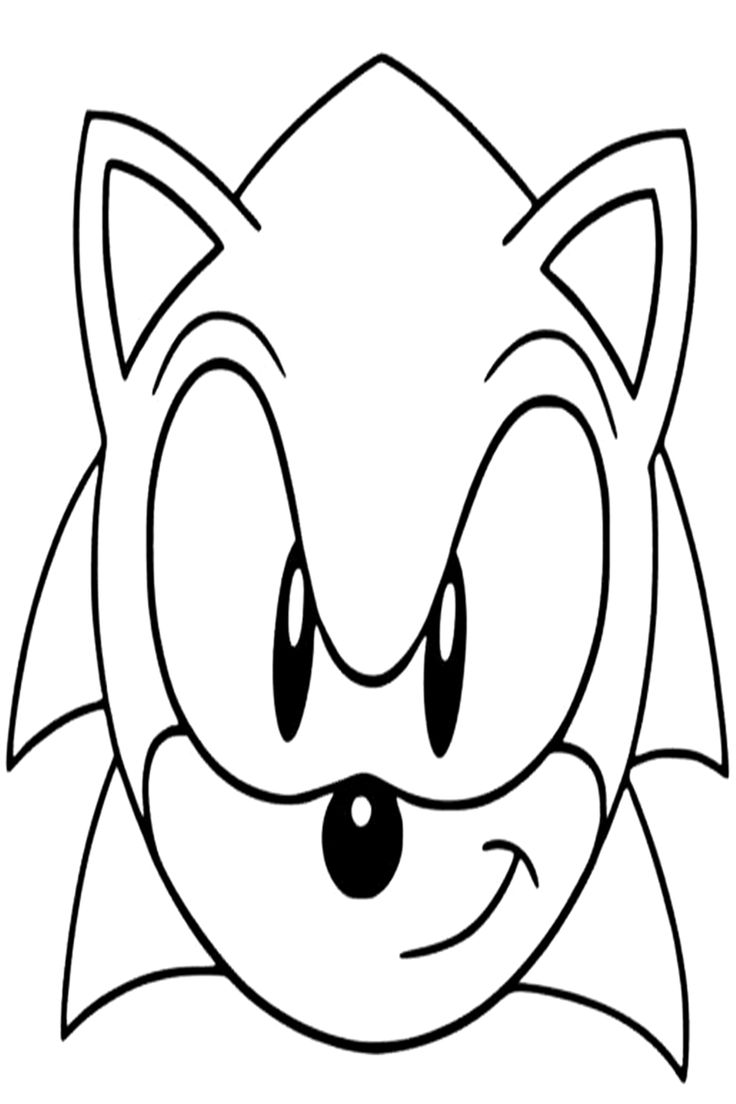 Sonic para colorir online