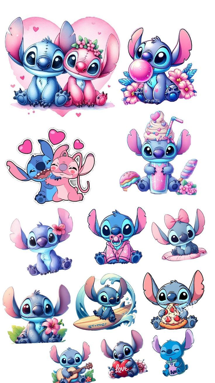 stitch para imprimir em tamanho grande