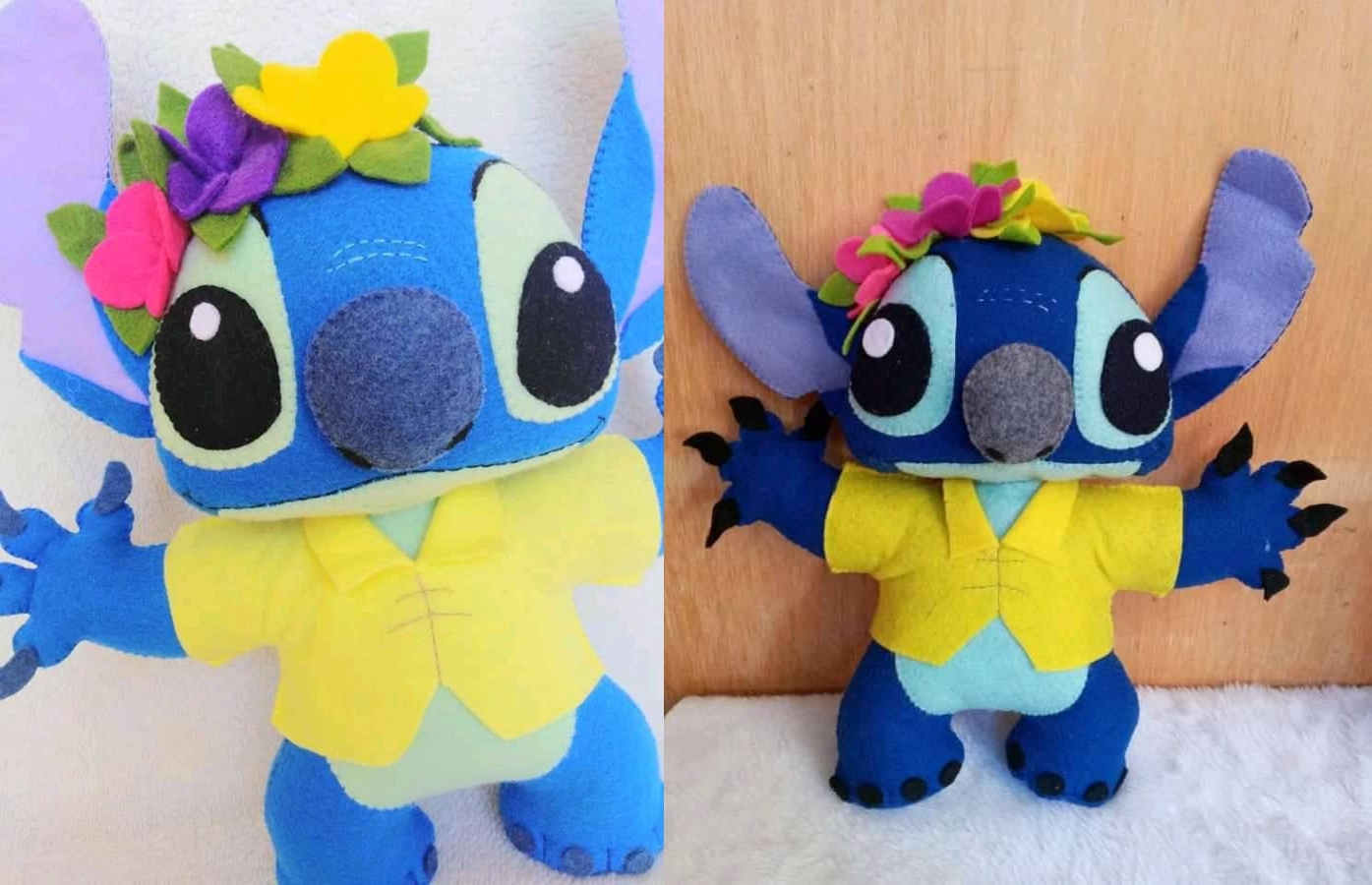 tutorial stitch feltro
