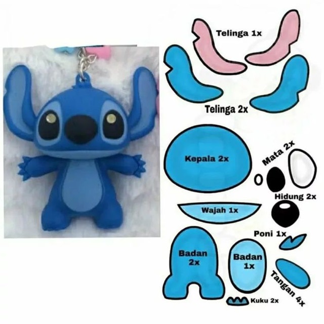 tutorial stitch feltro