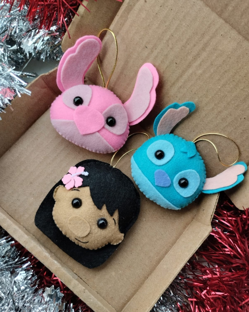 costurar stitch feltro