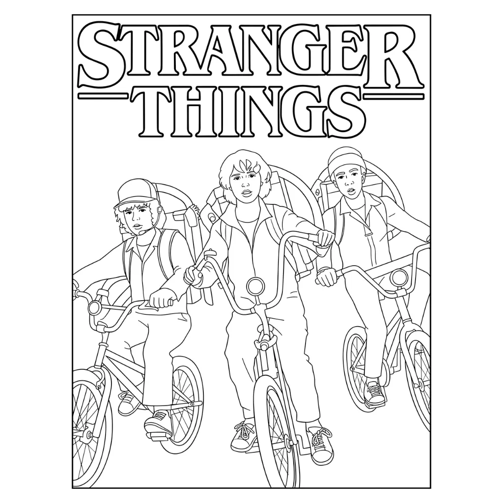 stranger things coloring book amazon