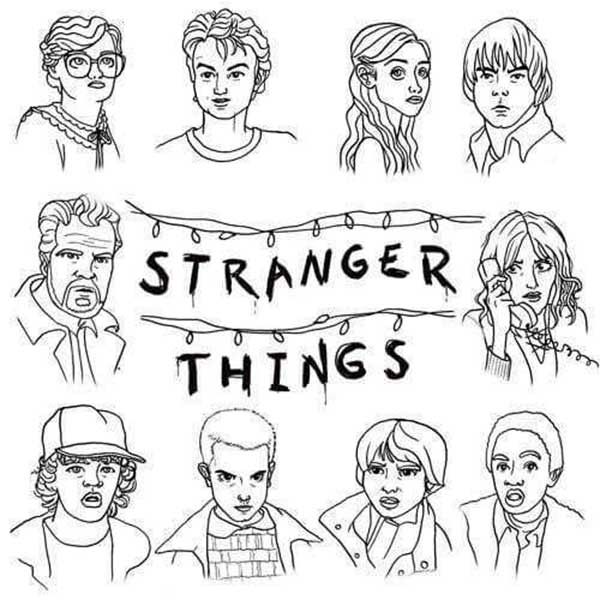 stranger things atividades para crianças