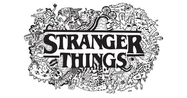 stranger things coloring book amazon