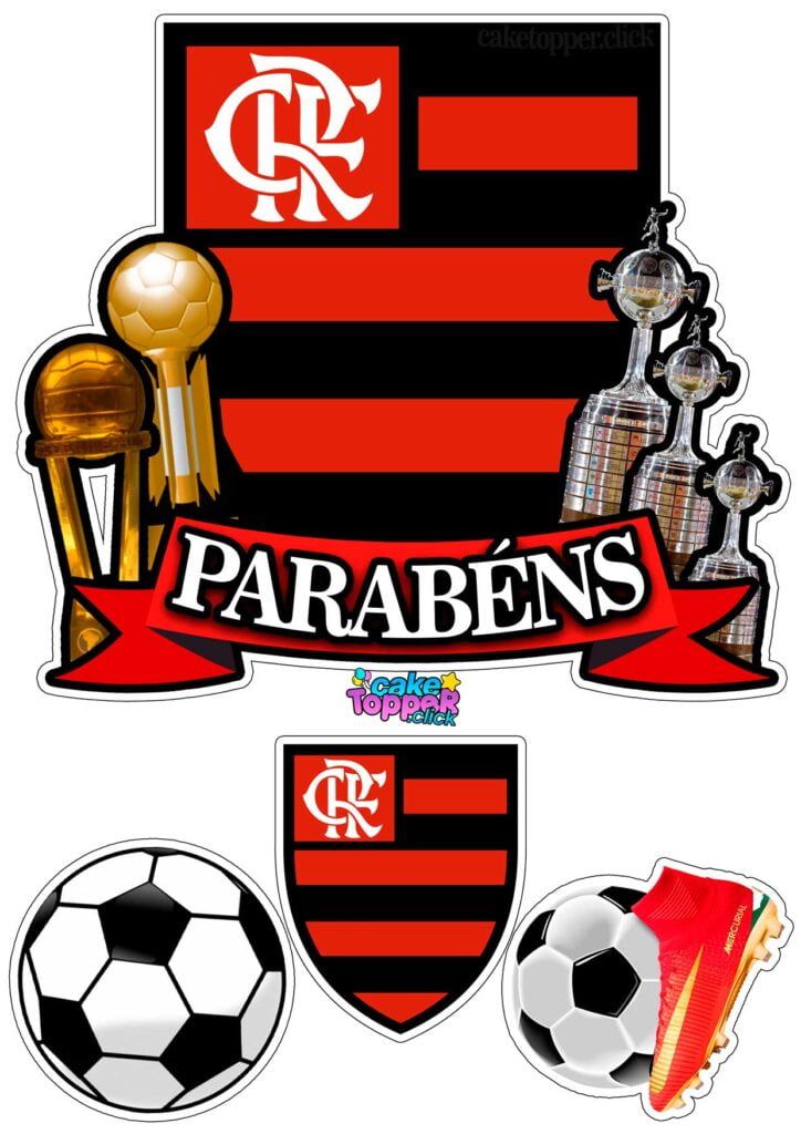 download topo de bolo flamengo