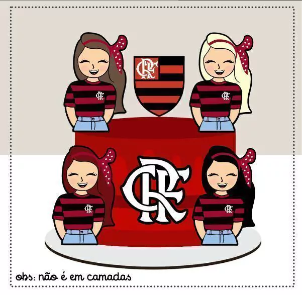 artesanato topo de bolo flamengo
