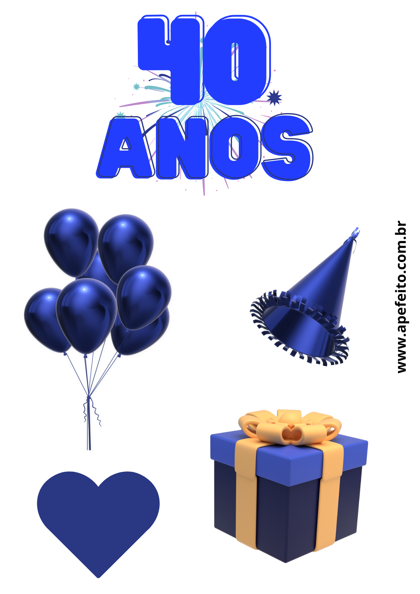 modelos topo de bolo aniversário masculino