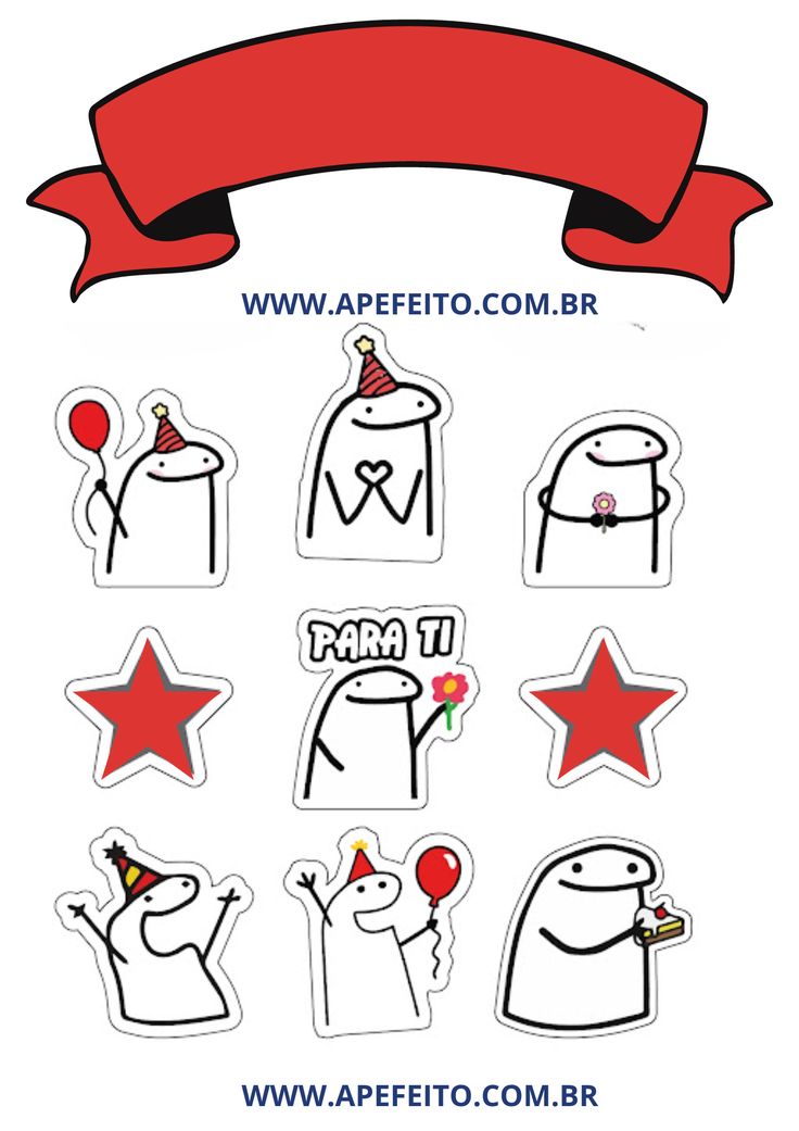 topo de bolo simples para imprimir