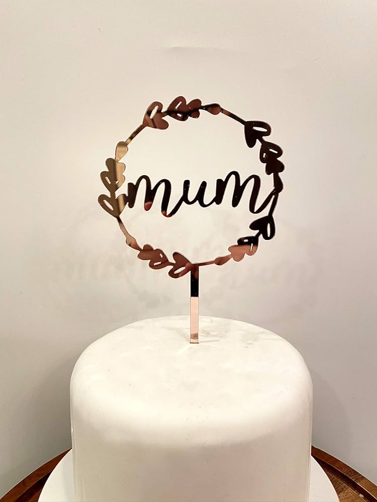 topo de bolo mãe aniversário personalizado