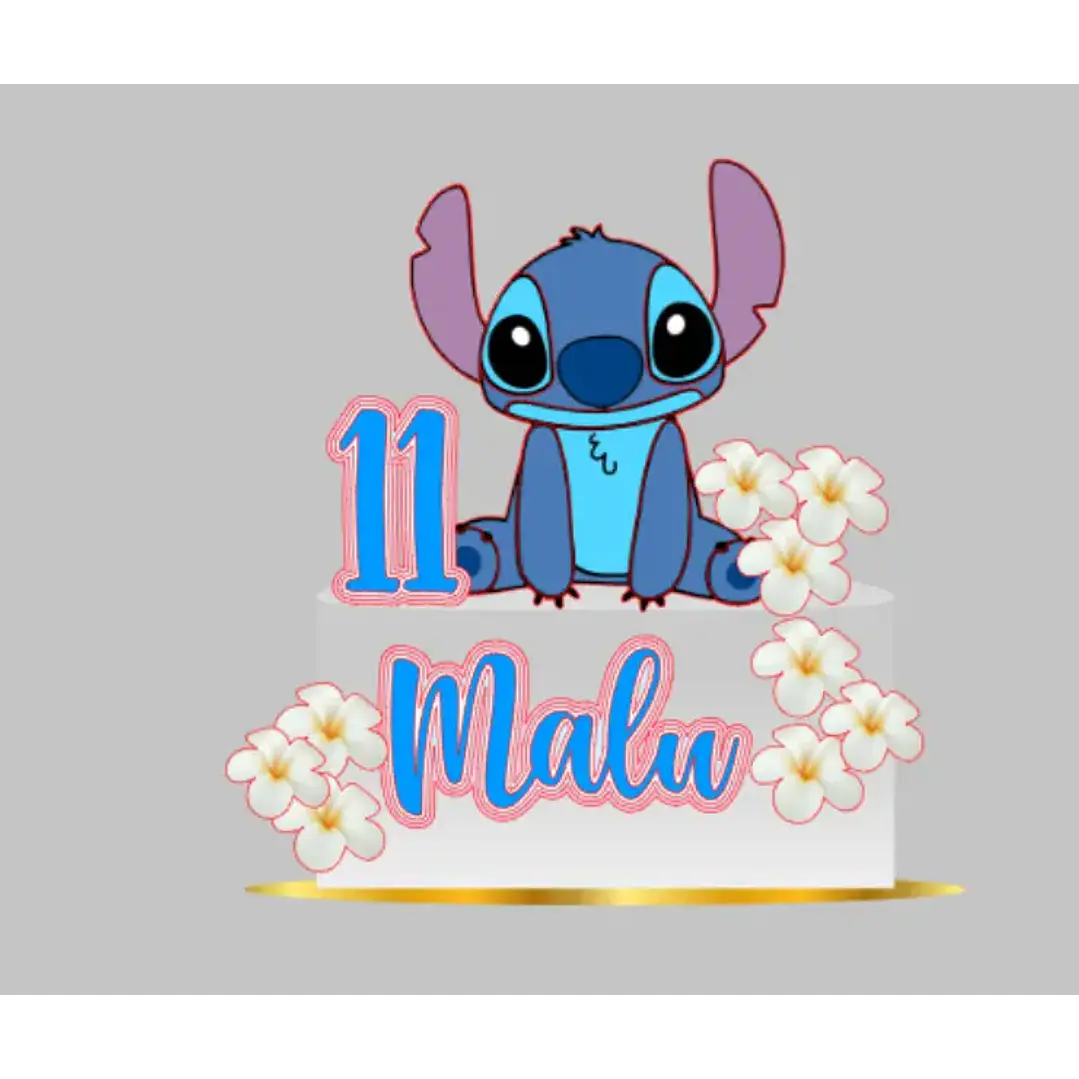 download topo de bolo stitch