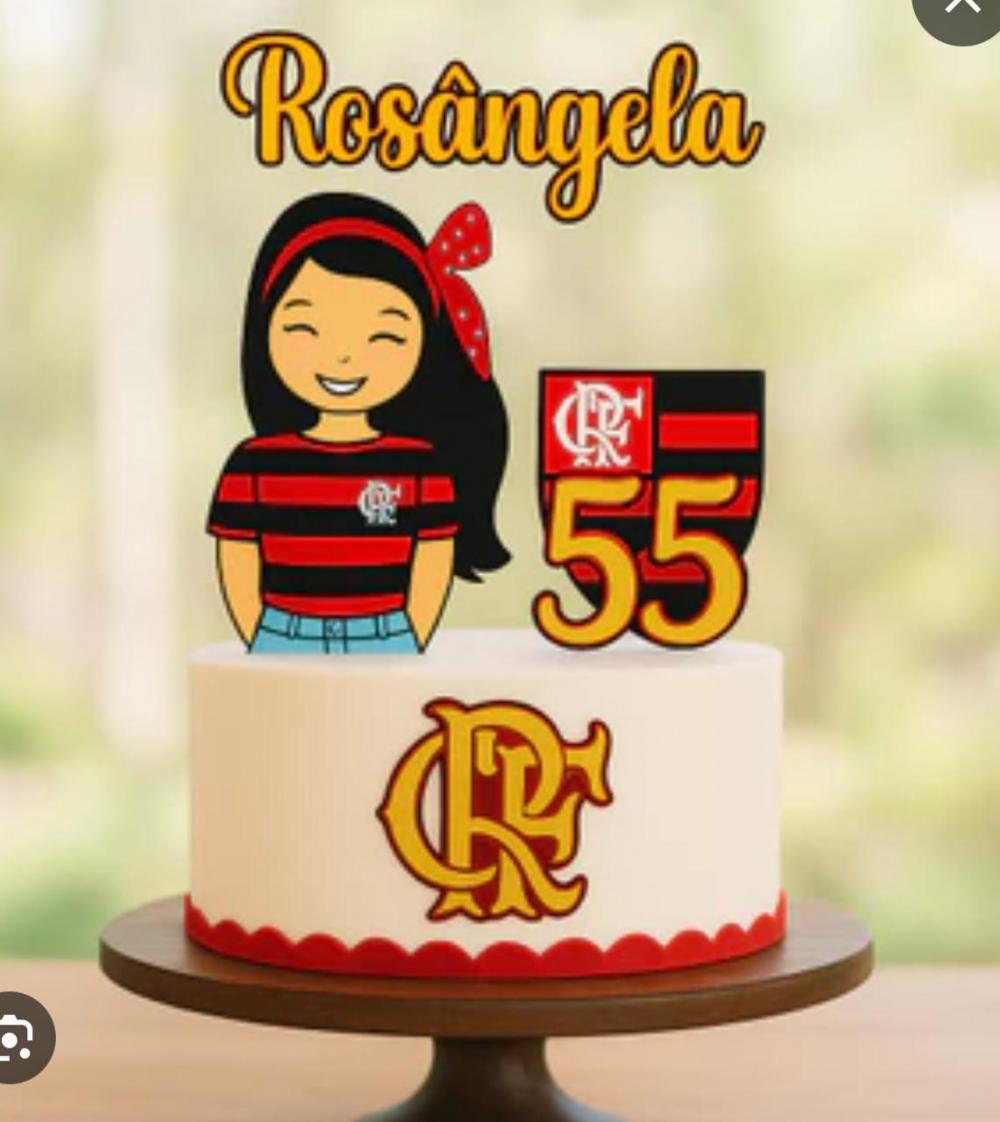 template topper flamengo png