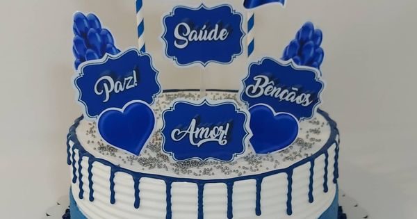 topper de bolo personalizado masculino grátis