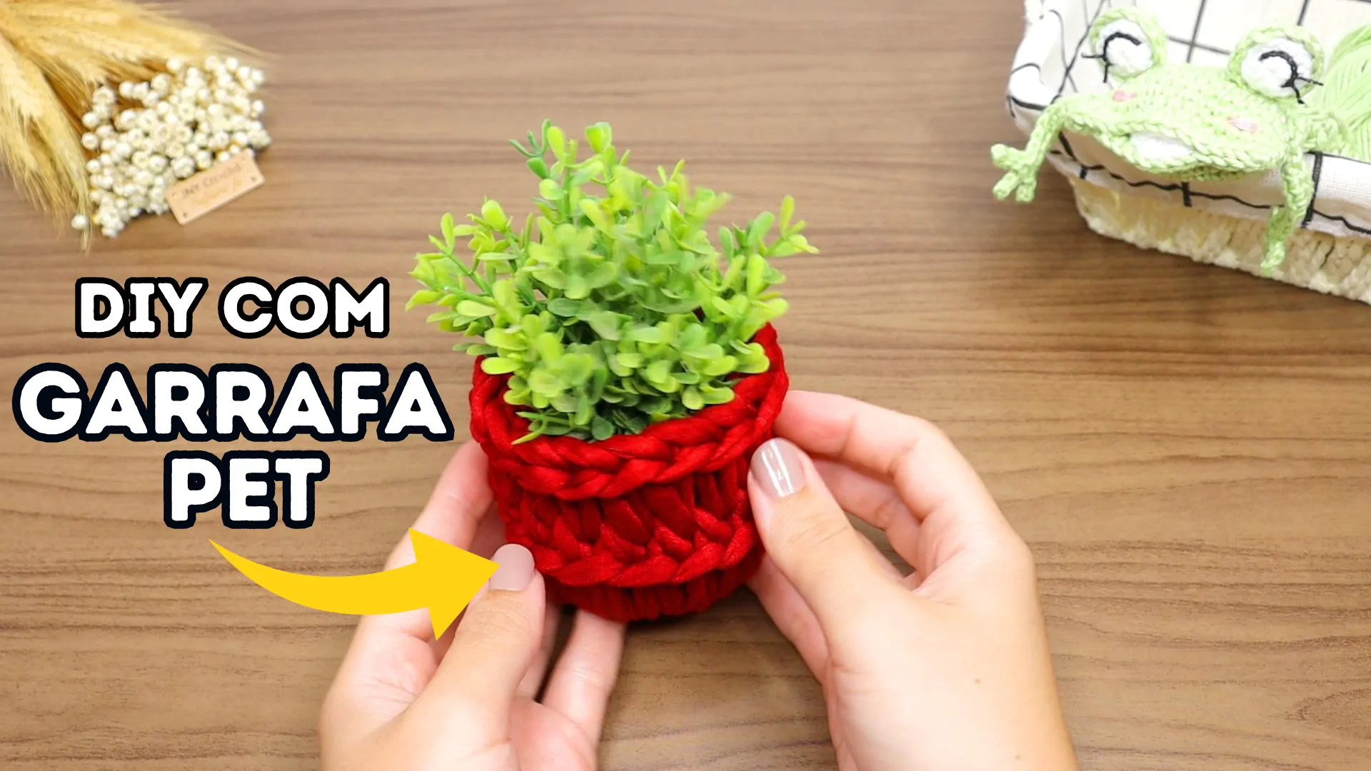 artesanato com garrafa pet fácil