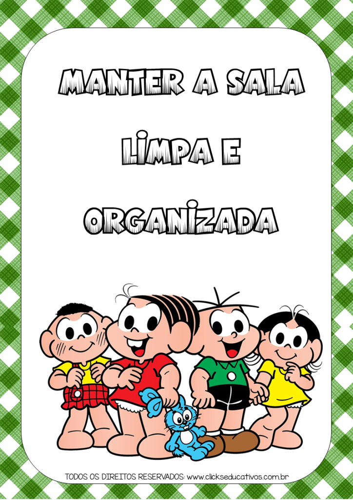 moldes turma da mônica para festa