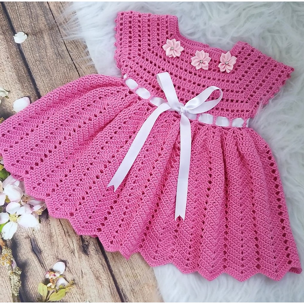 roupa de crochê infantil menina