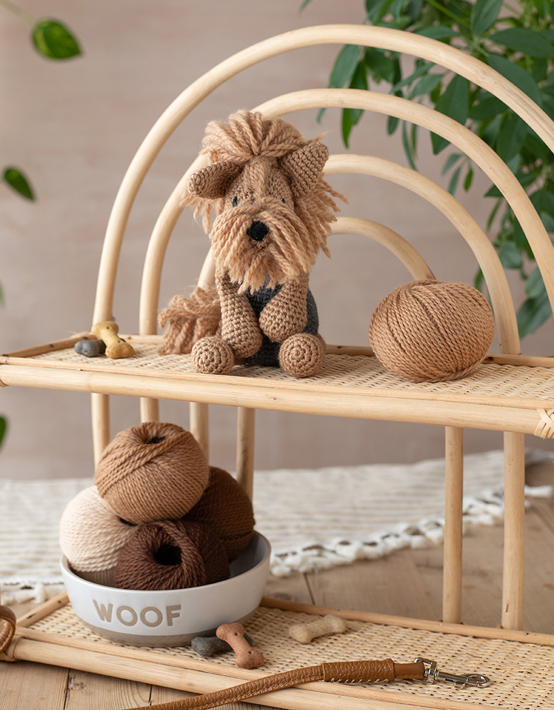 amigurumi yorkshire presente