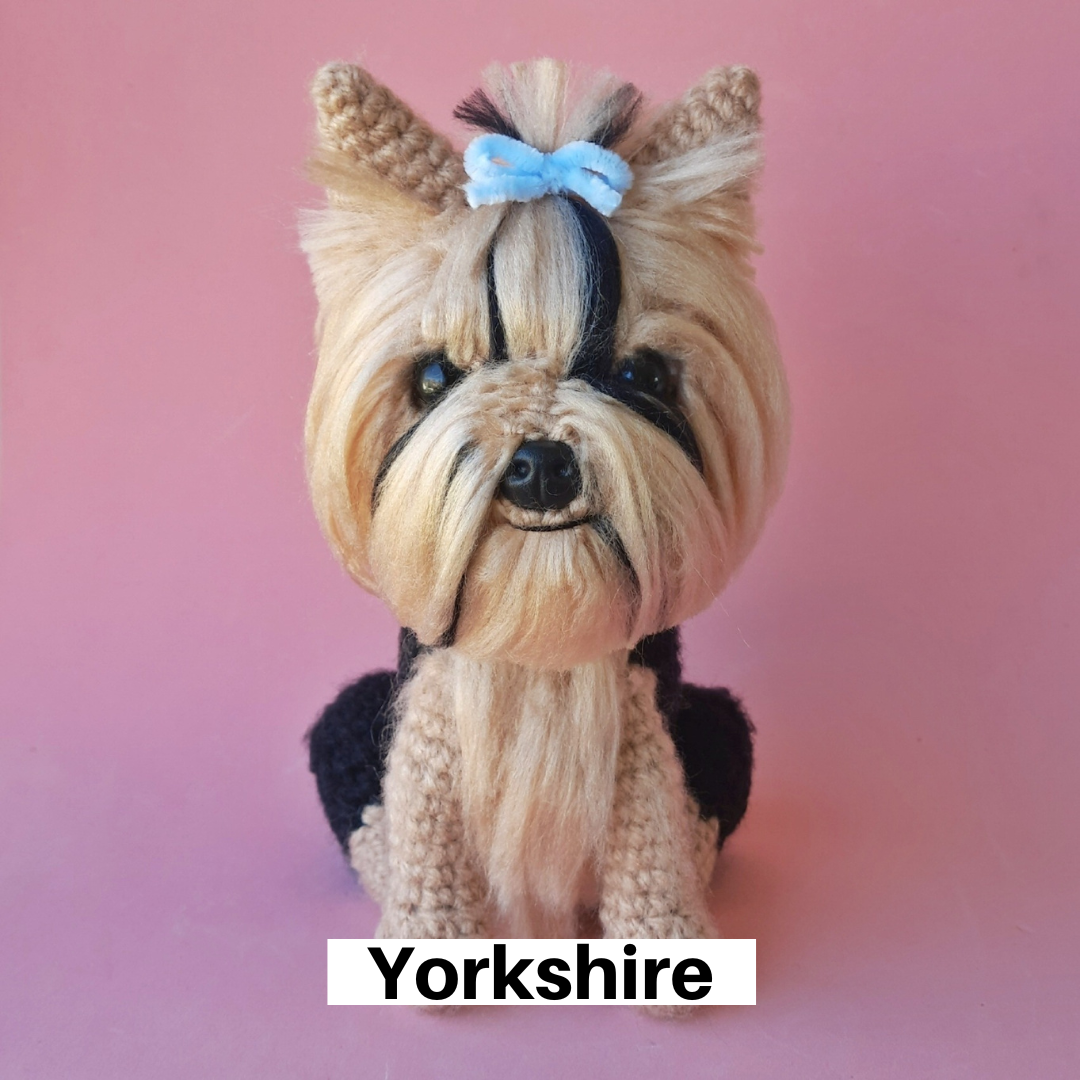 amigurumi cachorro yorkshire