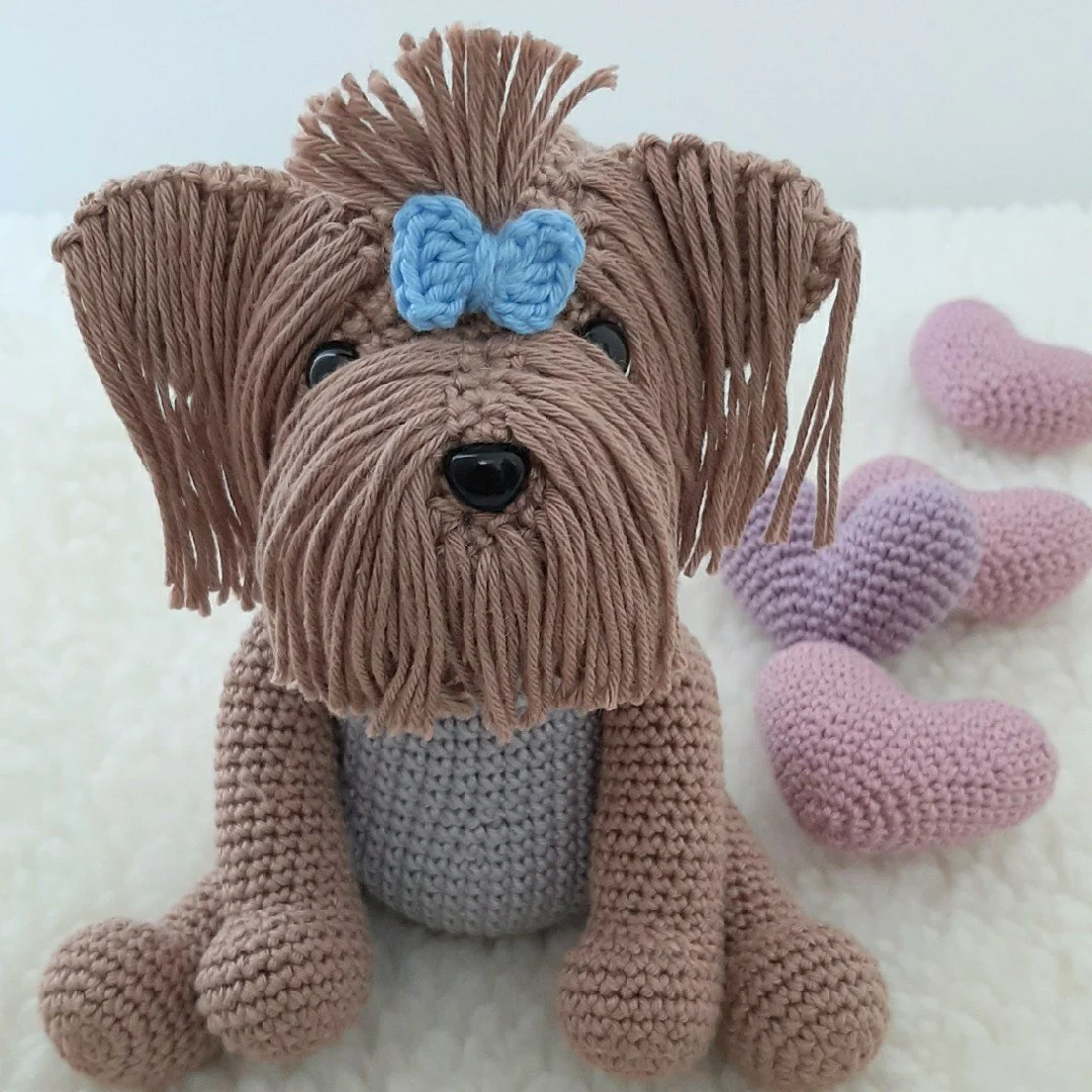 yorkshire amigurumi fácil